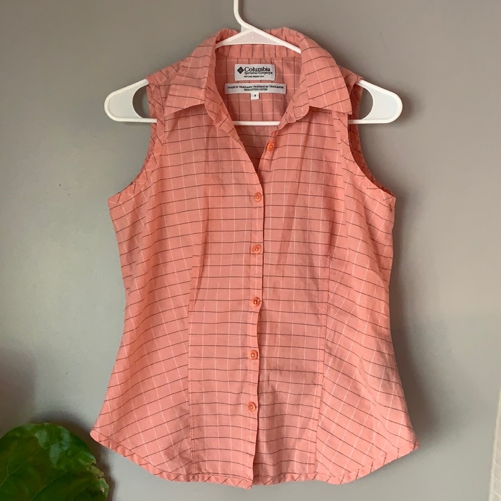 Columbia Women’s Button Down Tanktop